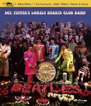 Beatles Blu - Ray,  Hi Resolution 7.  1 Surround Sound,  Sgt Pepper Audiophile