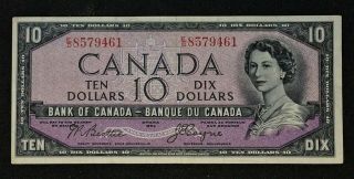 Canada 1954 $10 Beattie/coyne Devil 