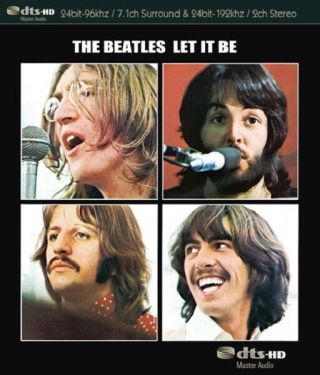 Beatles Blu - Ray,  Hi Resolution 7.  1 Surround Sound,  Let It Be,  Audiophile