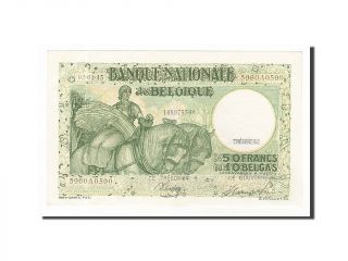 [ 156685] Belgium,  50 Francs - 10 Belgas,  1945,  Km 106,  1945 - 01 - 02,  Au (55 - 58)