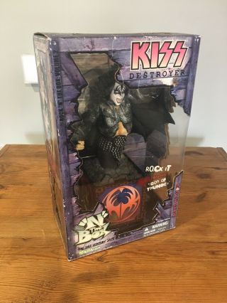 Kiss Gene Simmons As Jack In The Box - Collectable Pops Up & Plays Music