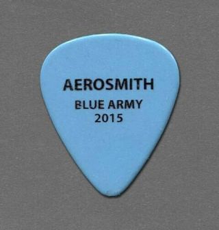 Aerosmith 2015 Joe Perry Guitar Pick