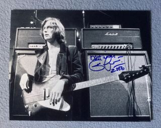 Eric Clapton,  Cream,  8”x10” Satin Photo Signed Autograph W/loa