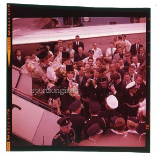 The Beatles - 120mm Color Transparency - Group Shot 6