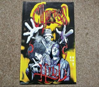 1994 Cypress Hill Poster 22 " X 34 " Phuncky Pheel Art
