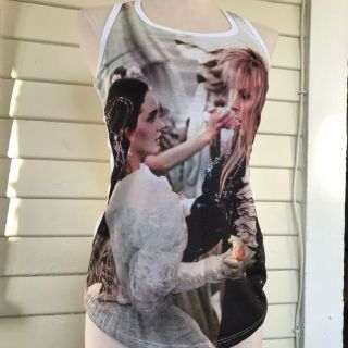 Bnwt Labyrinth Tanktop Hot Topic David Bowie,  Jennifer Connelly Size Small