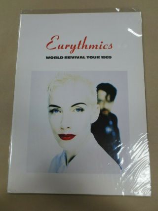 Eurythmics 1989 World Revival Tour Concert Program Book