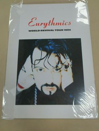Eurythmics 1989 World Revival Tour Concert Program Book 2