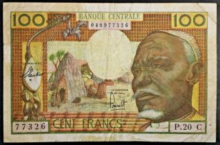 Equatorial African States 1963 100 Francs Pick 3c