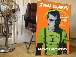 Ian Dury Boots And Panties Promo Poster,  Sex Pistols Clash