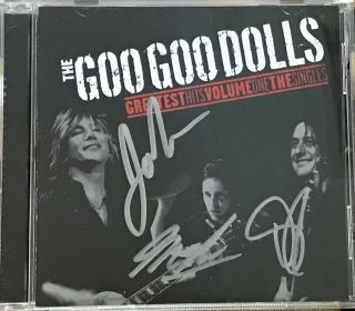 Goo Goo Dolls Autographed Greatest Hits Volume One Cd