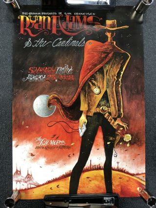 Ryan Adams & The Cardinals Fillmore Concert Poster 13x19