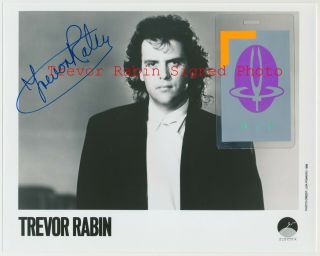 Trevor Rabin - Signed Can 