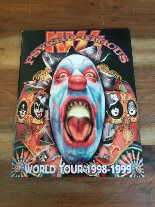 Kiss Psycho Circus World Tour 1998 - 1999 Concert Program