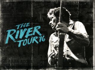 Bruce Springsteen 2016 The River Tour Concert Program Book Booklet / Nmt 2