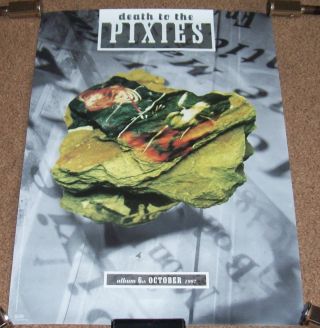 Pixies U.  K.  Record Company Promo Poster For 