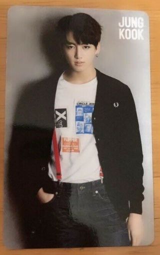 Bts Jungkook Run Photocard Official Photo Card Fc Cd Rm Jin Suga J - Hope Jimin V