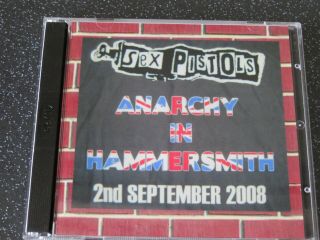 Sex Pistols - Cd - Hammersmith Apollo 2008 - From The Master Tape - London