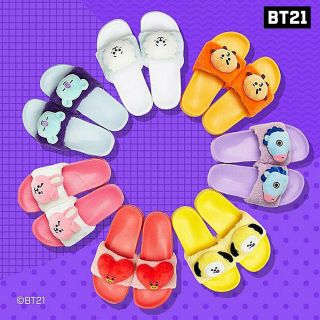 Bts Bt21 Official Authentic Goods Limited Plush Slipper 220 250mm 7characters