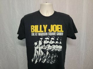 Billy Joel Live Home at the Garden MSG Tour Performances Adult M Black TShirt 2