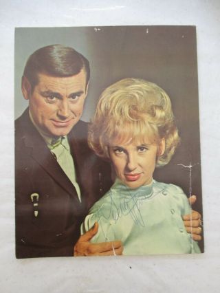 " George Jones & Tammy Wynette Color 8 X 10 Promo Photo " Signed 1965