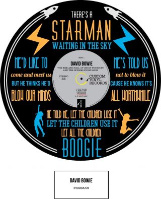 David Bowie - Art - Starman - Poster Print - Limited Edition - Memorabilia