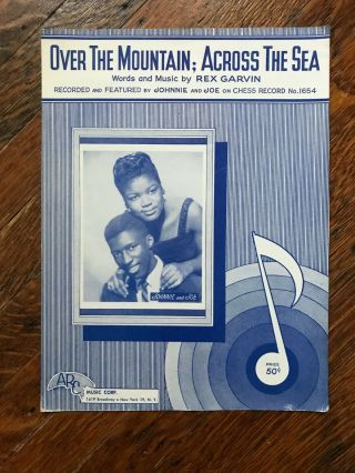 Northern Soul / Doo - Wop Sheet Music Johnnie & Jo Over The Mountain