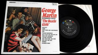 George Martin " The Beatle Girls " 1966 United Artists Lp W Sleeve