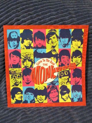 THE MONKEES LISTEN TO THE BAND - 4 CD BOX SET - 80 SONGS,  BOOKLET,  POSTER 3