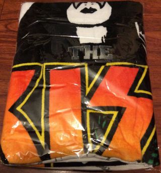 Official Kiss Kruise Ii Beach Towel 2012 Paul Stanley Gene Simmons