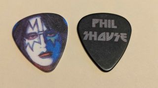 Ace Frehley - Set Of Two 2019 Tour Guitar Picks With Phil Shouse
