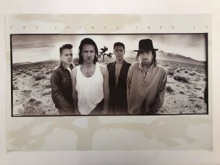 U2,  The Joshua Tree,  Photo By Anton Corbijn,  Authentic Licensed 2009 Poster
