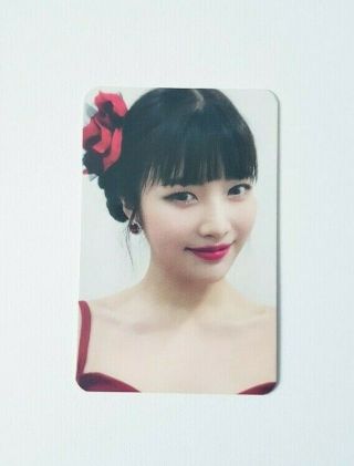 K - Pop Red Velvet Joy Photocard - Official 3rd Concert Photobook " La Rouge "