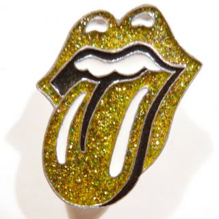 Rolling Stones - Forty Licks - Glittering Official Tour Pin 2002 - Nm