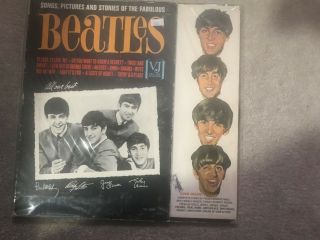 33 Rpm Lp The Beatles,  Songs Pictures And Stories On Vj Foldout