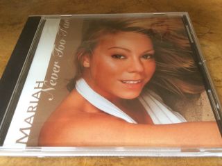 Mariah Carey - Never Too Far - Usa 3trk Promo Only Cd Single.