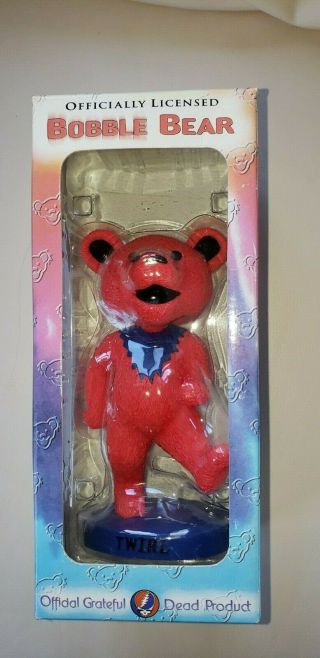 Grateful Dead Bobblehead Bear Edition 1 Offical Licensed Hand Painted