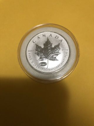 2015 5 Dollar Canada Silver Coin E=mc2 Privy Maple Leaf