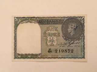British India One 1 Rupee 1940 George Vi P (pick) 25