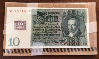 Germany 1929 (gem Unc) 10 Reichsmark - Remarkable