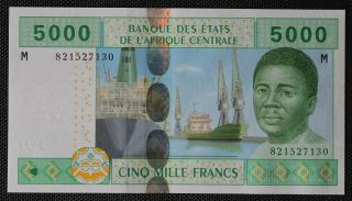 Afrique - Africa - Billet De 5000 Francs Afrique Centrale 2002 (m) Neuf / Unc