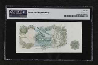 1970 - 77 Great Britain Bank of England 1 Pound Pick 374g PMG 66 EPQ Gem UNC 2