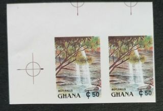 Ghana 1991 Def,  Pair Imperf.  M.  N.  H.