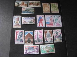 Mali Stamps Air Mail Stamps From 1961 - 1975 Lot