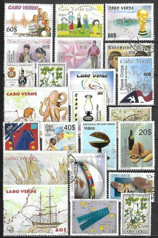 Cape Verde Postally Selection $40.  05 Scv