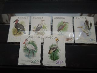 K524 Angola Stamps 1984 Birds Set Mnh
