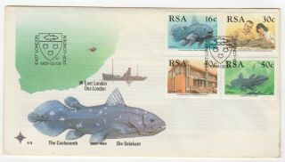 1989 Feb 9th.  First Day Cover.  Coelacanth Issues.