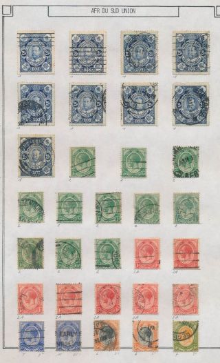 Xc31002 South Africa King George V Fine Lot
