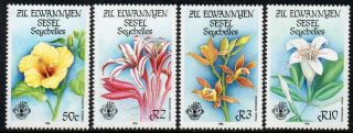 Zil Elwannyen Sesel Mnh 1986 Sg140 - 43 Flora