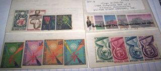 Togo 1958 - 62 - 64 Stamp Sets X 4 Sets Mnh Lot 27